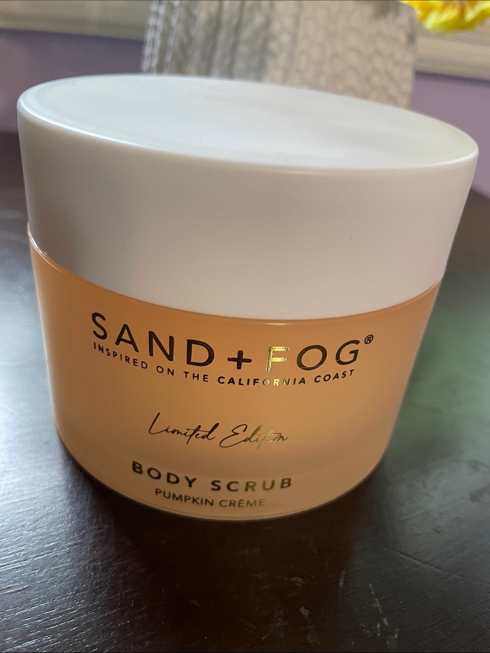 SAND+FOG Limited Edition Pumpkin Crème Body Scrub - Picture 2 of 2